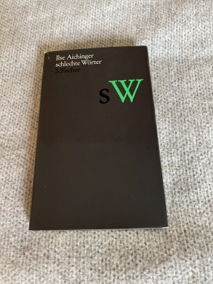 gebrauchtes Buch – Ilse Aichinger – Schlechte Wörter. EA, signiert.