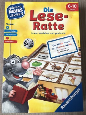 gebrauchtes Spiel – Die Lese Ratte -  Lesen, verstehen und gewinnen 6-10 Jahre