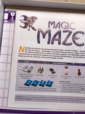 gebrauchtes Spiel – Kasper Lapp – Magic Maze **Nominiert Spiel des Jahres 2017**