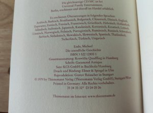 gebrauchtes Buch – Michael Ende – Die unendliche Geschichte. Von A bis Z mit Buchstaben und Bildern versehen von Roswitha Quadflieg.