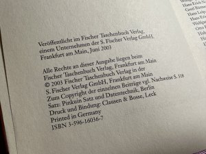 gebrauchtes Buch – Volker Hage – Hamburg 1943 - Literarische Zeugnisse zum Feuersturm