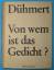 Dühmert, Anneliese (Hrsg.): Von wem ist 
