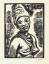 Bernhard Epple: Negerin. Original-Graphi