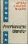 Eberhard Brüning: AMERIKANISCHE LITERATU