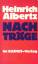 Heinrich Albertz: Nachträge