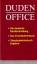 DUDEN Office-Paket - Weltbild Taschenbuc