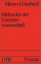 Methoden der Literaturwissenschaft - Manon Maren-Grisebach