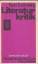Literaturwissenschaft - Tucholsky, Kurt: Literaturwissenschaft - Tucholsky, Kurt: