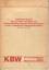 gebrauchtes Buch – Kommunistischer Bund Westdeutschland  – Politischer Bericht des Zentralen Komitees des Kommunistischen Bundes Westdeutschland an die 2. ordentliche Delegiertenkonferenz (Mai 1974-Januar 1975) – Bild 1