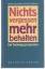 Frank Ullmann; Georg Bierbaum: Nichts ve