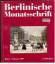 Gonder, Ernst u.a. (Hrsg.): Berlinische 