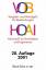 VOB HOAI - VOB Vergabe- und Vertragsordnung für Bauleistungen. HOAI Verordnung über Honorare für Leistungen der Architekten und der Ingenieure - dtv