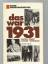 DAS WAR 1931 - FAKTEN, DATEN, ZAHLEN, SC