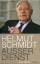 Helmut Schmidt: Außer Dienst., Eine Bila