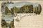 antiquarisches Buch – Gruss vom Hexentanzplatz Potpourriekarte mit 4 Bildern: Hotel Hexentanzplatz, 1450 Fuss ü. d. Mspgl., Kronentempel, Hirschgrund, Sprung ins Bodethal. – Bild 1