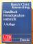 Handbuch Fremdsprachenunterricht (Uni-Taschenbücher ; UTB ; 8042/8043) [3. Auflage] - Bausch, Karl-Richard / Herbert Christ / Hans-Jürgen Krumm [Hrsg.]