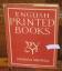 Francis Meynell: English Printed Books