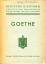 Goethe. Deutsche Dichtung. - Goethe, Johann Woflgang von / George, Stefan / Wolfskehl, Karl (eingeleitet und herausgegeben)