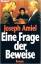 Joseph Amiel: Eine Frage der Beweise . R