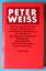 Peter Weiss: Werke. Zweiter Band: Prosa 