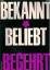 Herwig Peychaer: Bekannt - Beliebt - Beg