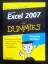 Greg Harvey: Excel 2007 für Dummies