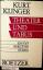 Kurt Klinger: Theater und Tabus. Essays 