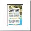 Copy Art. Trocken schreiben. It´s a Copy