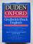 Duden/ Oxford - Großwörterbuch Englisch