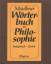 Fritz Mauthner: WÖRTERBUCH der PHILOSOPH