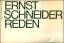 Ernst Schneider: Reden 1963-1969