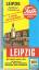 Leipzig -Stadtplan Falkfaltung- mit Flug
