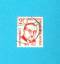 Briefmarke DDR 1958, Mi. 671, 1. Todesta