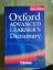 A S Hornby: Oxford Advanced Learner