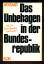 Dichgans,  Hans: Das Unbehagen in der Bu