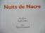 gebrauchtes Buch – photographies Patrick Fabre - textes Pierre Peuchmaurd – Nuits de Nacre - ACCORDEON – Bild 2