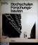 Peters, Paulhans Hrsg.: Hochschulen, For