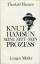 Thorkild Hansen: Knut Hamsun., Seine Zei
