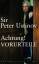 Ustinov, Sir Peter: Achtung! VORURTEILE