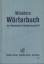 b0707 Winklers Wörterbuch - Deutsche Ein