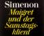 Maigret und der Samstagsklient. [detebe21295.] - Simenon, Georges; Hildebrandt-Essig, Angelika (Übersetzung); Höfliger, Hans (Umschlagzeichnung)