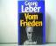 Georg Leber: Vom Frieden. Signiertes Exe