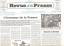 REVUE DE LA PRESSE – französischsprachig