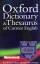 Oxford Dictionary & Thesaurus of Current