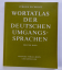 Wortatlas der deutschen Umgangssprachen - band 2 - Jürgen Eichhoff