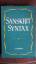 Speijer, J. S.: Sanskrit Syntax