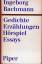 Ingeborg Bachmann: Gedichte Erzählungen 