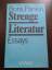 Pankin, Boris Dmitrievic: Strenge Litera