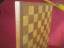 gebrauchtes Spiel – Schachbrett aus Holz - wooden chessboard – Bild 3