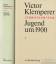 Victor Klemperer: Curriculum Vitae Jugen